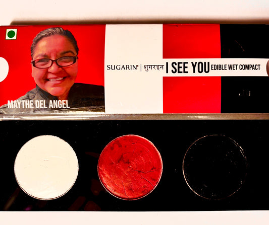 I SEE YOU Cream Color Basic Set BLACK,RED, WHITE