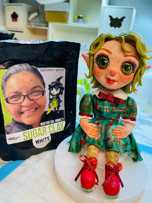 May The Sugar Clay 400gr (14 oz) white