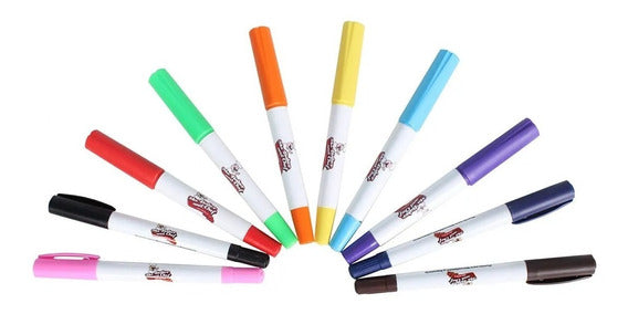 Marcadores doble punta