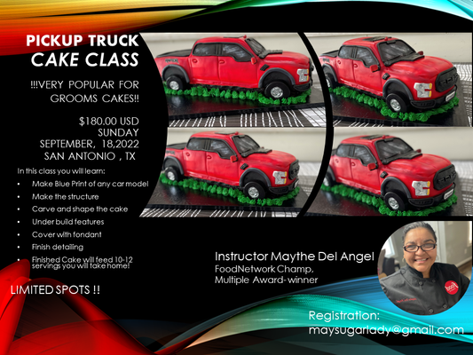 Pickup Truk Cake class